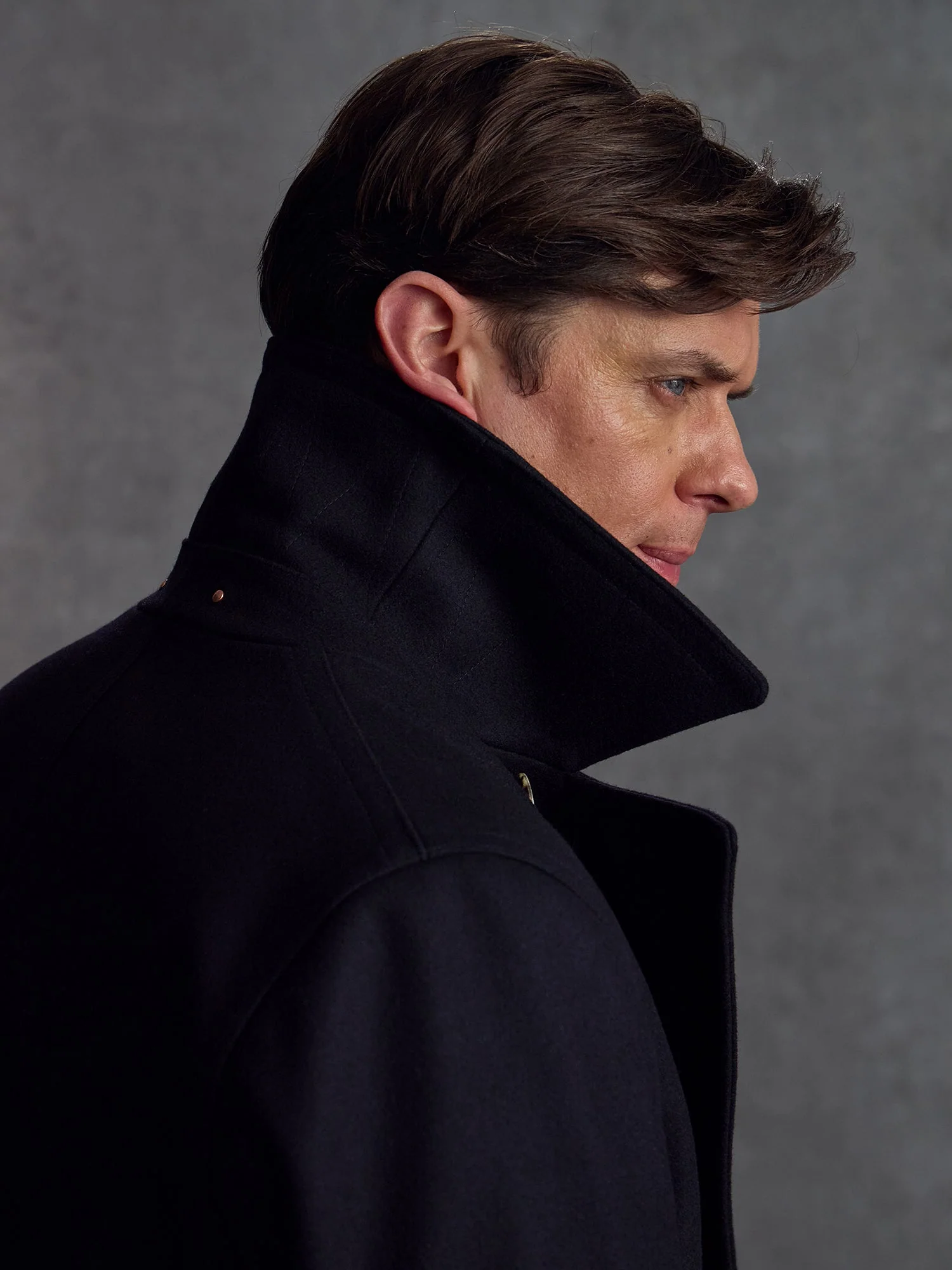 The Manchester Peacoat - Navy - Image 7