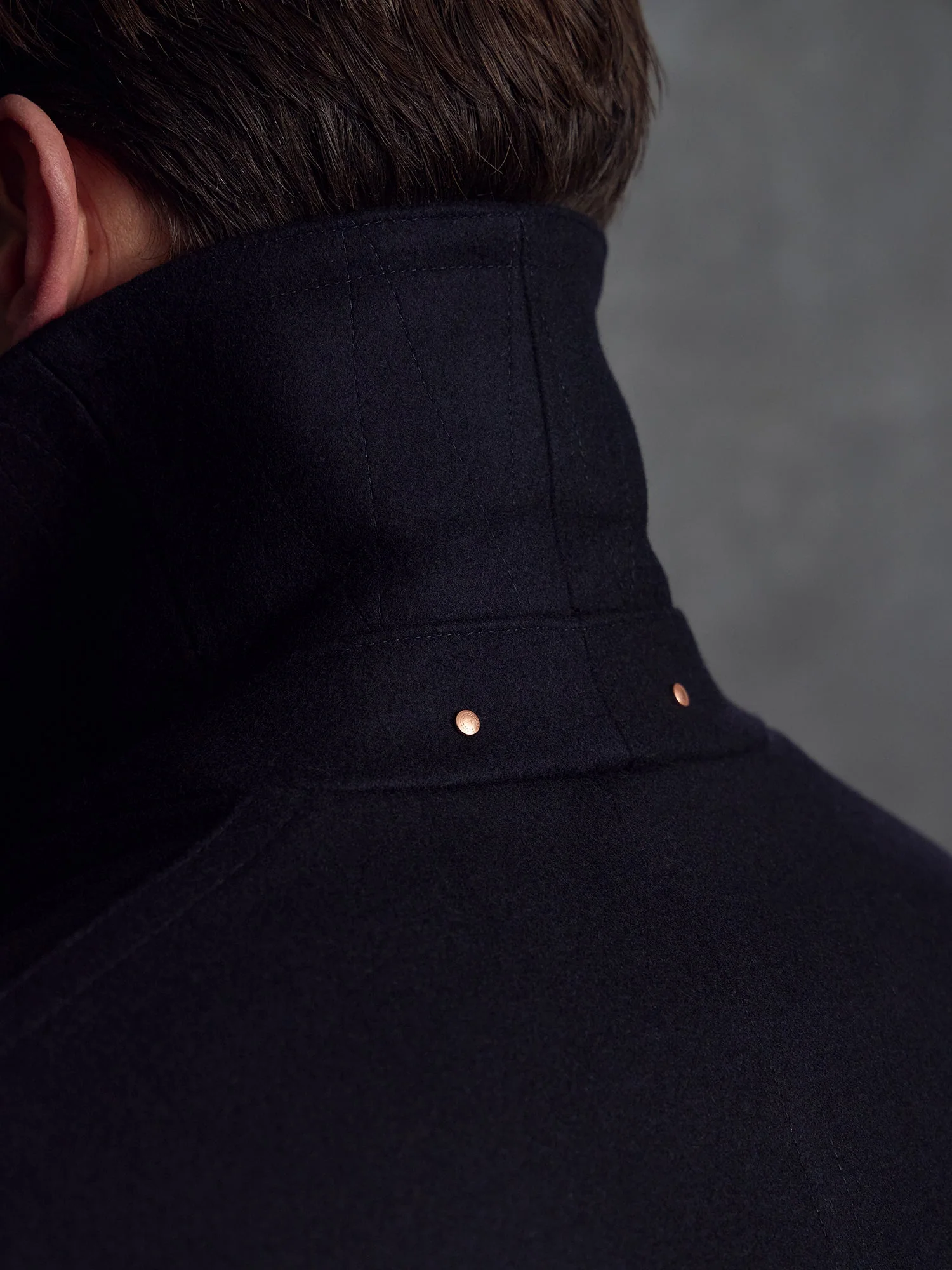The Manchester Peacoat - Navy - Image 8